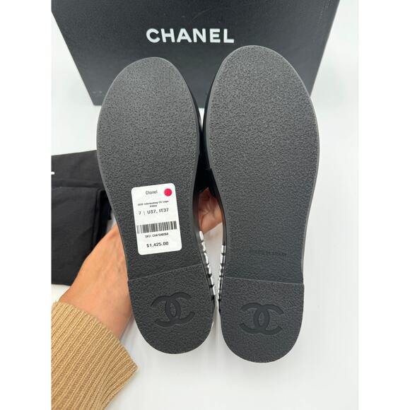 Chanel 2020 Interlocking CC Logo Slides Platforms size 37/7 - Picture 5 of 11